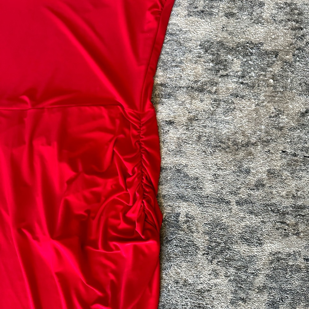 Norma Kamali strapless dress
